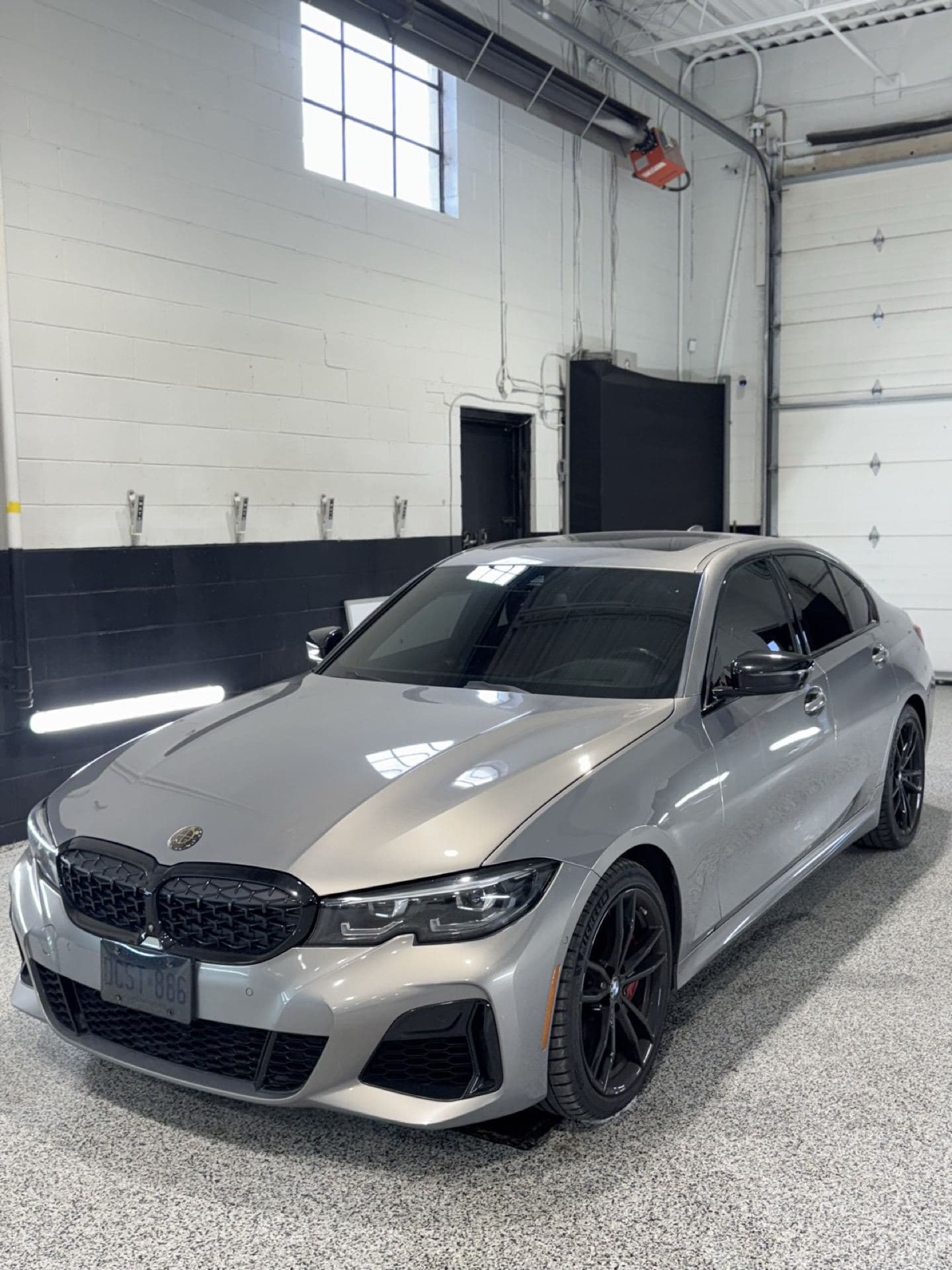 Professional window tinting service at ACR Detailing Scarborough